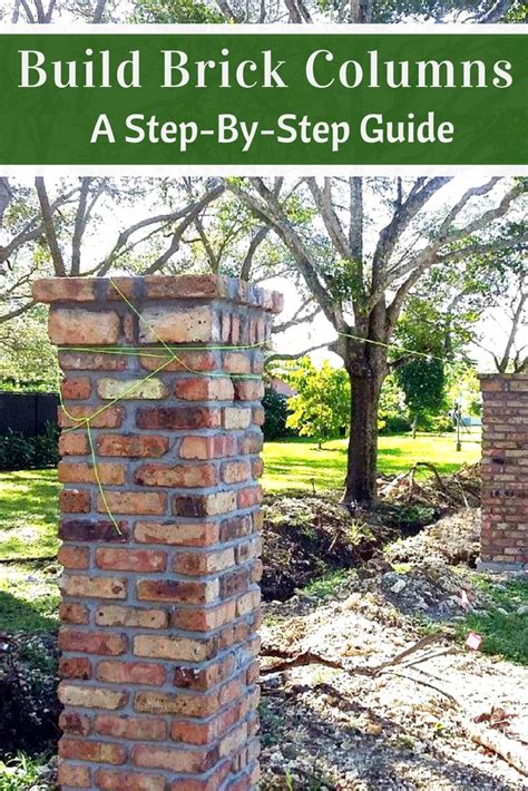 How Can Build Brick Columns A Free StepByStep Guide