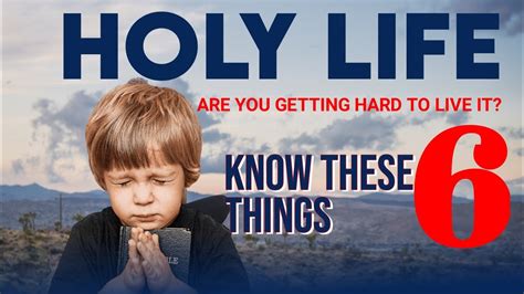 How Can I Live A Holy Life? - Pastor Sunday - YouTube