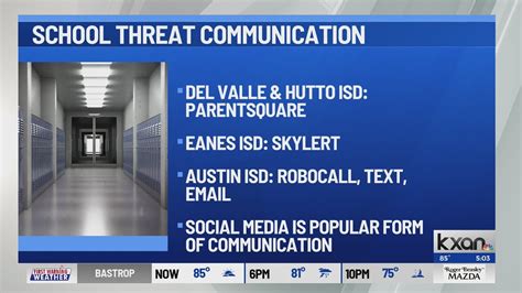 How Central Texas schools alert parents, community to threats