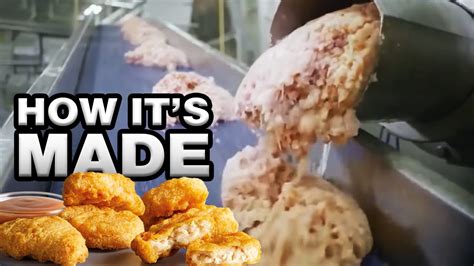 How Chicken Nuggets Are Made - YouTube