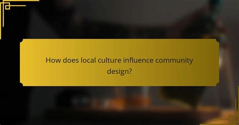 How Community Houses Support Local Culture
