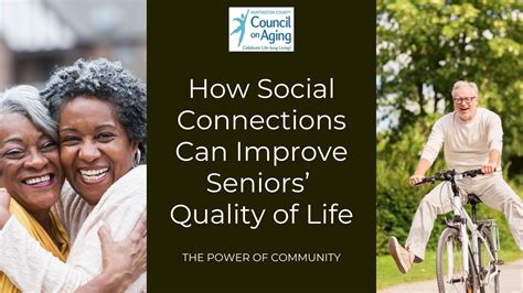 How Community Programs Improve Quality of Life