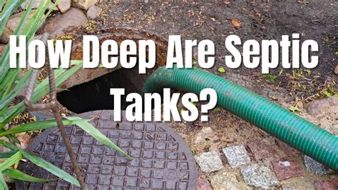 How Deep Are Septic Tanks - 666how.com