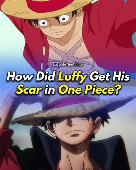 How Did Luffy Get His Scars? - hypeact.com