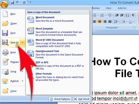 How Do I Convert DOC to DOCX Files in Microsoft Word?