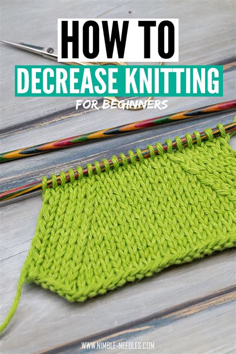 How Do I Decrease Stitches In Knitting