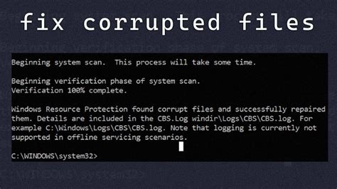 How Do I Fix a Corrupted Windows System File using its healthy …