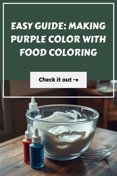 Food Coloring Drops