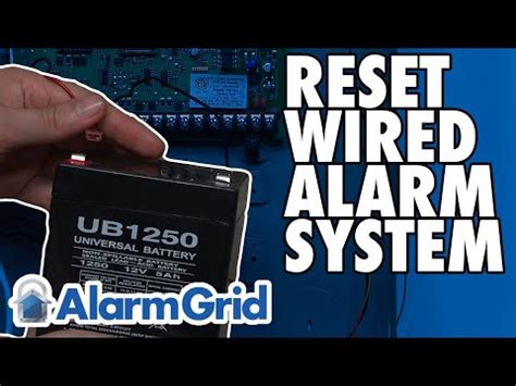 How Do I Reset My Wired Alarm System? - Alarm Grid