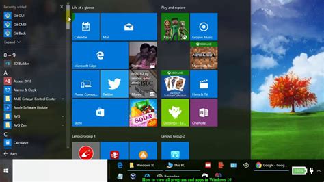 How Do I See All Programs in Windows 10?