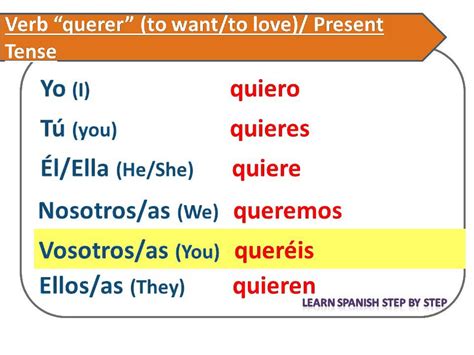 How Do You Conjugate Querer