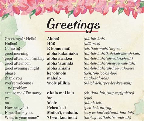 How Do You Say Your Welcome In Hawaiian Language?