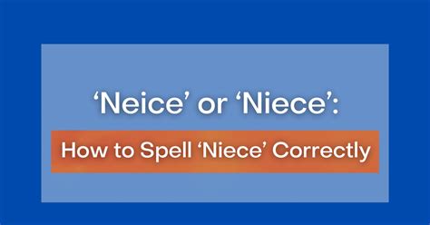 How Do You Spell Nieces - 666how.com