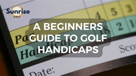 How Does A Golf Handicap Work Beginner’s Guide