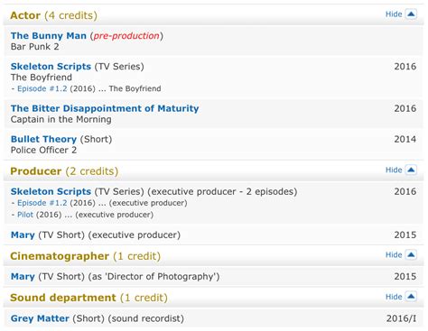 How Does Imdb Verify Credits