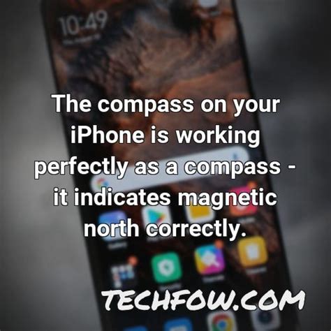 How Does Iphone Compass Work (Pictures!) - TechFOW.com