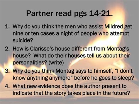 How Does Life in Montag’s House Different from That of Clarisse’s …