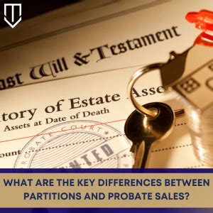 How Does the Process of a Partition Sale differ from a Foreclosure Sale