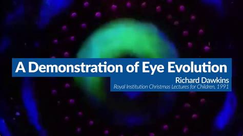 How Eyes Evolved (Richard Dawkins) - YouTube