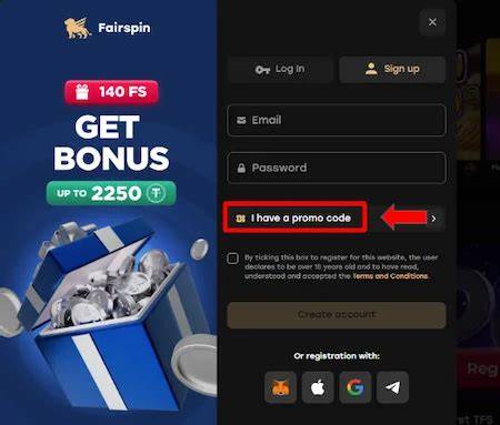 fairspin promo code