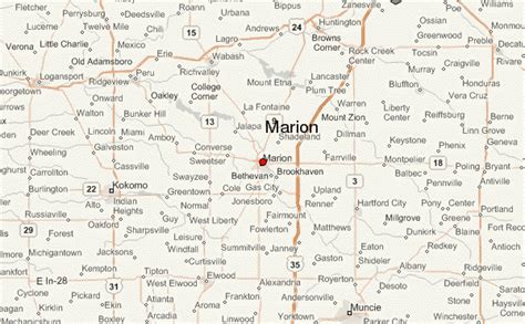 How Far Is Marion Indiana - 666how.com