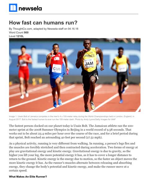 How Fast Can Humans Run And How to Be a Faster Runner