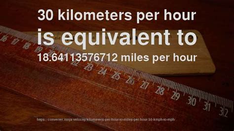 How Fast Is 30 Km H? - Science Topics