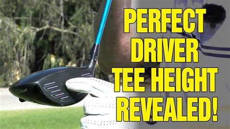 How High to Tee the Ball With a Driver (Get MORE Distance)!!