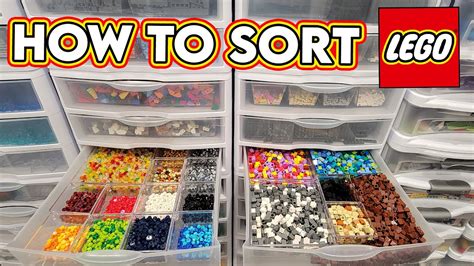 How I Sort LEGO & Part Inventory YouTube