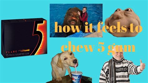 How It Feels to Chew 5 Gum Original: A Sensory Experience Like No Other