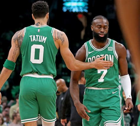 How Jayson Tatum, Jaylen Brown have set the tone for Celtics with sacrificial play