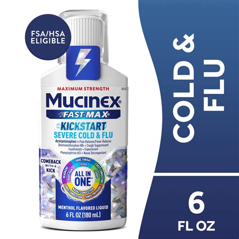 How Long Does Mucinex Fast Max Take To Work