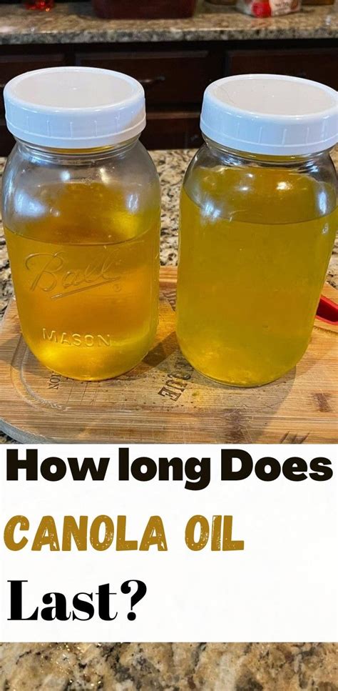 How Long Does Unopened Canola Oil Last? - StillTasty