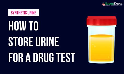How Long Is Urine Good For A Drug Test How To Store Urine