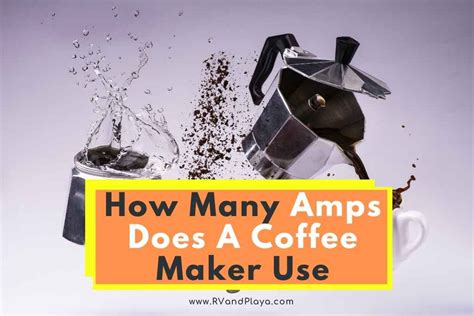 How Many Amps Does A Coffee Pot Draw