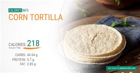 How Many Calories Are In An 8 Inch Corn Tortilla