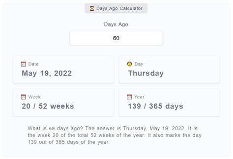 How Many Days Ago Was May 30, 2024? - Calculatio