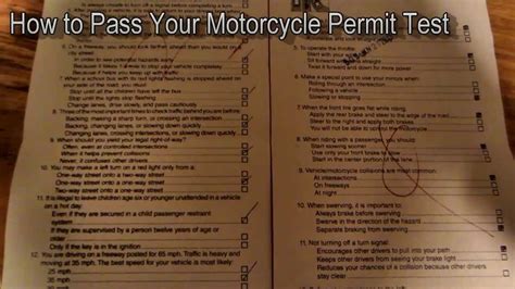 How Many Questions Are On The Motorcycle Permit Test In Sc