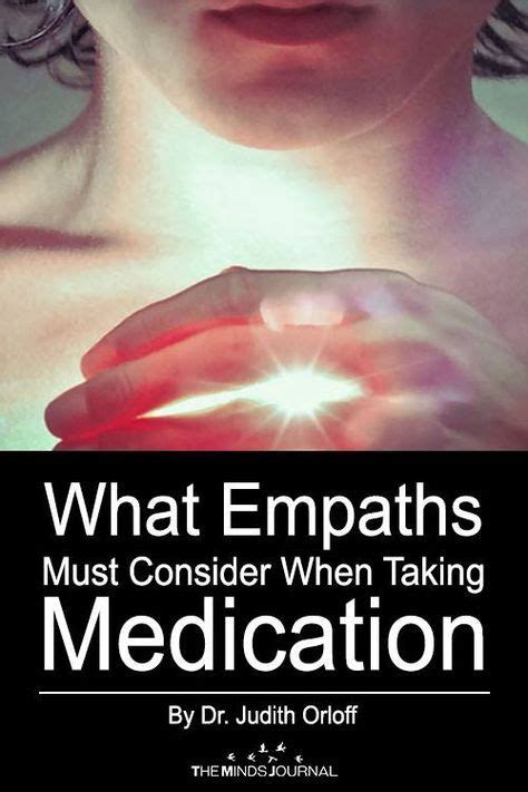 How Medication Affects Empaths and Sensitive People