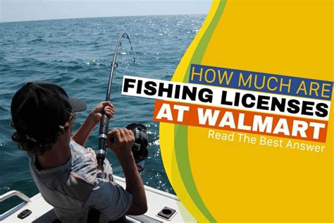 How Much Are Fishing Licenses At Walmart: Read …