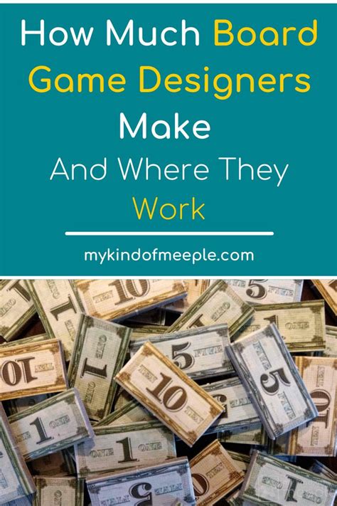 How Much Board Game Designers Make and Where They Work