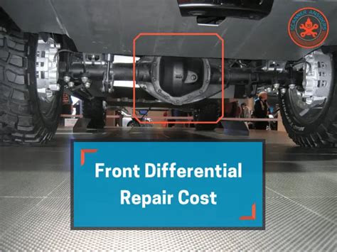 How Much Does Front And Rear Differential Service Cost