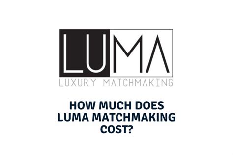 How Much Does LUMA Luxury Matchmaking Pay in …