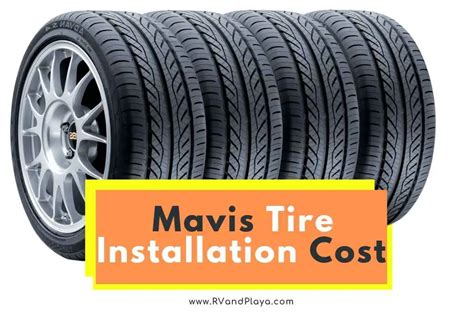 How Much Does Mavis Charge to Install Tires Tire Hub - A Quality …