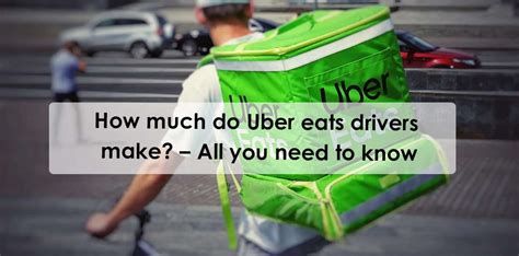 How Much Money Do Uber Eats Drivers Make? - Small Business Trends