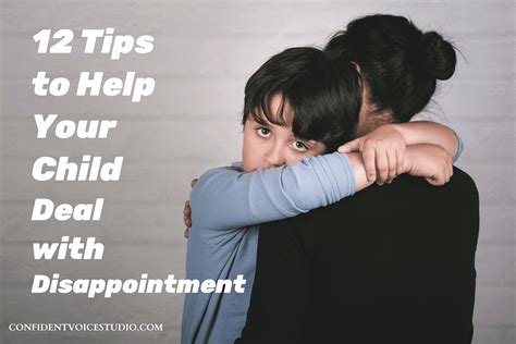 How Parents Can Help Their Children Deal With Disappointment
