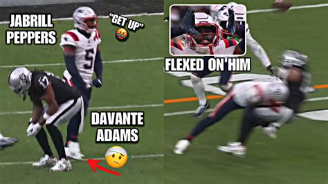 How Patriots’ Jabrill Peppers avoided flag on big hit on Davante Adams