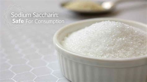 How Safe Is Saccharin and Is It Okay to Consume 