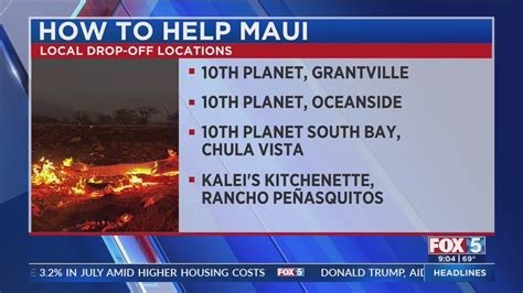 How San Diegans can help those affected by Maui wildfires