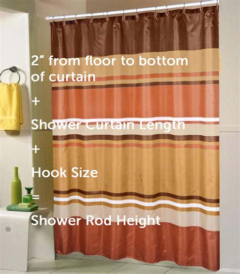 How Shower Curtain Rod Height Can Affect Your Bathroom Life